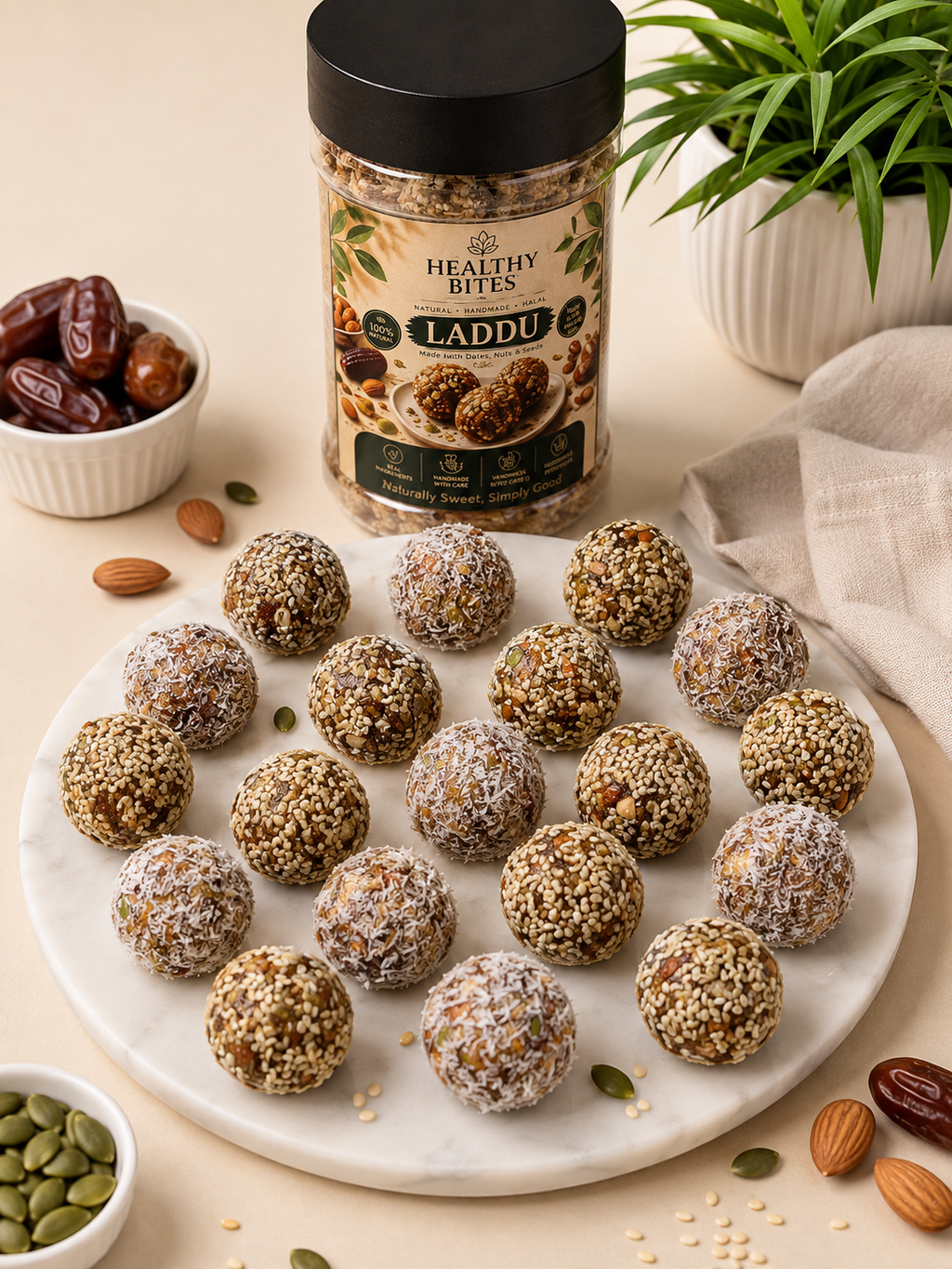 Healthy bites - Most delicious laddu