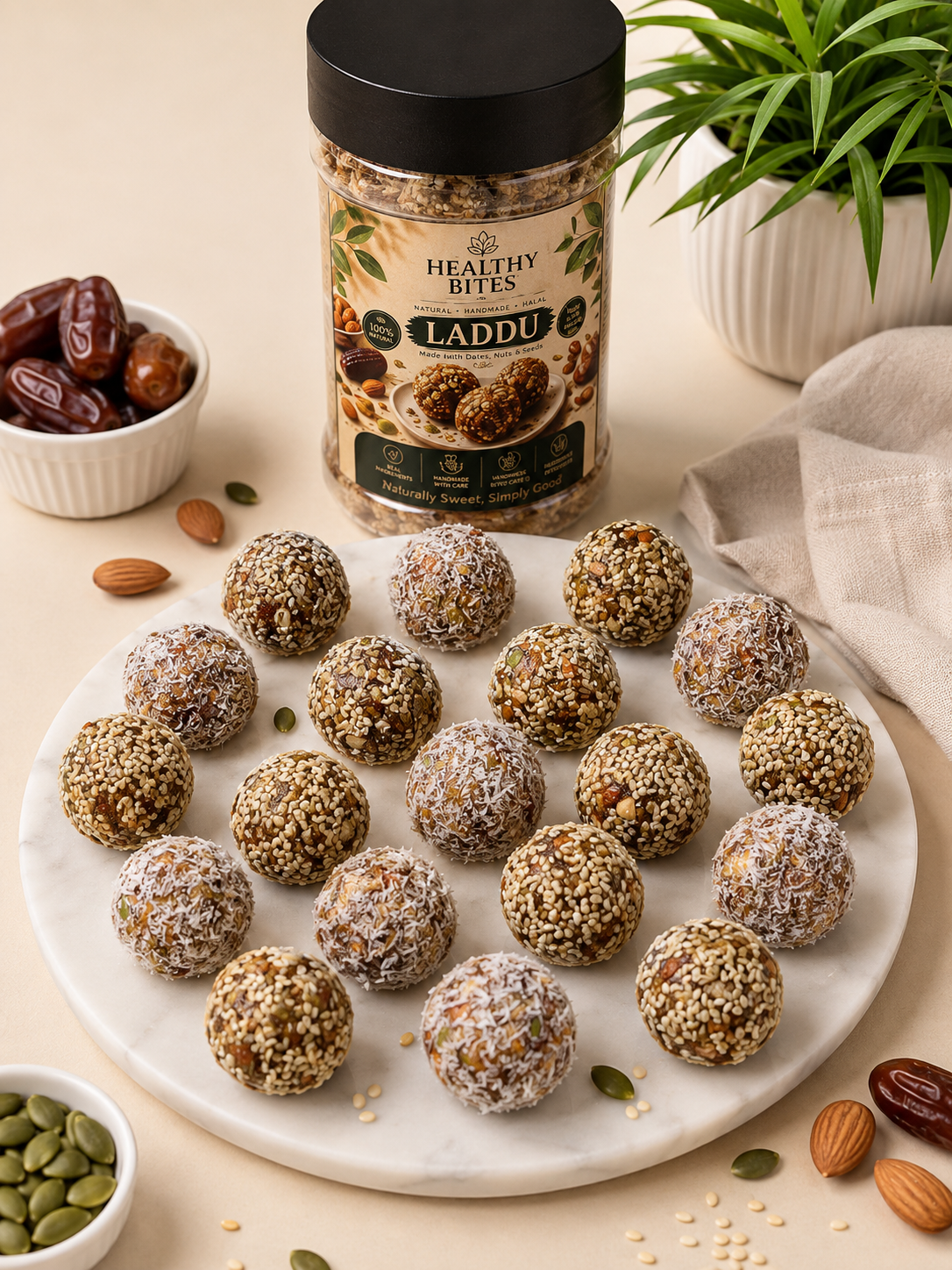 Healthy bites - Most delicious laddu