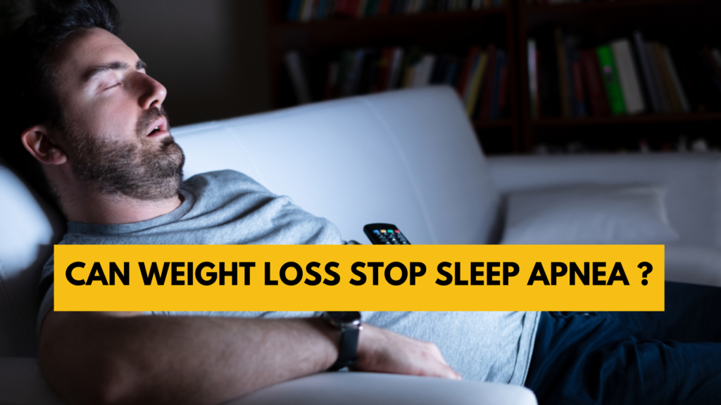 Can weight loss stop sleep apnea